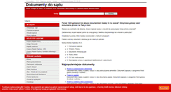 Desktop Screenshot of dosadu.pl